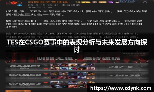 TES在CSGO赛事中的表现分析与未来发展方向探讨