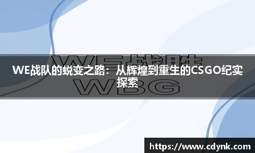 WE战队的蜕变之路：从辉煌到重生的CSGO纪实探索