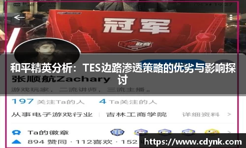 和平精英分析：TES边路渗透策略的优劣与影响探讨