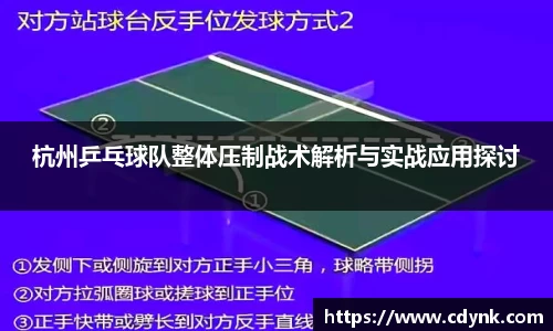 杭州乒乓球队整体压制战术解析与实战应用探讨